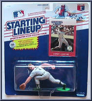 Carney Lansford (Athletics) from Starting Lineup - Baseball - 1988 Series manufactured by Kenner [Front]