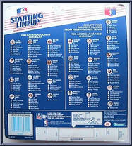 Charlie Hough (Rangers) from Starting Lineup - Baseball - 1988 Series manufactured by Kenner [Back]