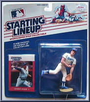 Charlie Hough (Rangers) from Starting Lineup - Baseball - 1988 Series manufactured by Kenner [Front]