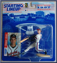 Chipper Jones from Starting Lineup - Baseball - 1997 Series manufactured by Kenner [Front]