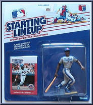 Darryl Strawberry (Mets) from Starting Lineup - Baseball - 1988 Series manufactured by Kenner [Front]