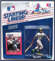 Dave Parker (Athletics) from Starting Lineup - Baseball - 1988 Series manufactured by Kenner [Front]