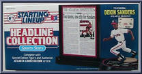 Deion Sanders from Starting Lineup - Baseball - Headline Collection - 1993 manufactured by Kenner [Front]