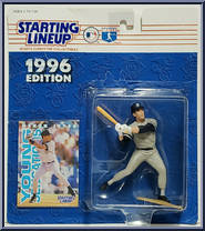 Derek Jeter from Starting Lineup - Baseball - 1996 Series manufactured by Kenner [Front]