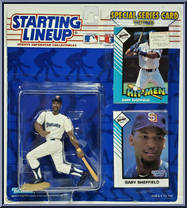 Gary Sheffield from Starting Lineup - Baseball - 1993 Series manufactured by Kenner [Front]