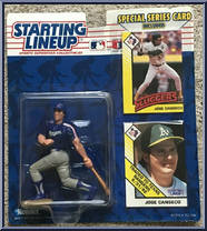 Jose Canseco from Starting Lineup - Baseball - 1993 Series manufactured by Kenner [Front]