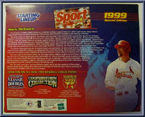 Mark McGwire from Starting Lineup - Baseball - Sport Stars manufactured by Kenner [Back]