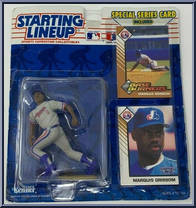 Marquis Grissom from Starting Lineup - Baseball - 1993 Series manufactured by Kenner [Front]