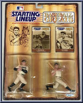 Babe Ruth / Lou Gehrig from Starting Lineup - Baseball - Greats manufactured by Kenner [Front]