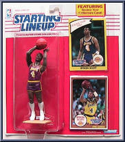 Byron Scott from Starting Lineup - Basketball - 1990 Series manufactured by Kenner [Front]