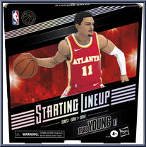 Trae Young from Starting Lineup - Basketball - Basic Series manufactured by Hasbro [Front]