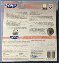 Roy Campanella from Starting Lineup - Cooperstown Collection - 1998 Series manufactured by Kenner [Back]