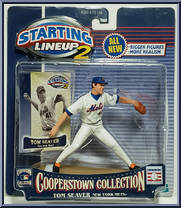 Tom Seaver from Starting Lineup - Cooperstown Collection - 2001 Series manufactured by Kenner [Front]