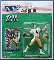 Brett Favre from Starting Lineup - Football - 1996 Series manufactured by Kenner [Front]