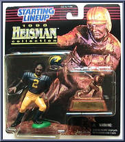Charles Woodson from Starting Lineup - Football - Heisman Collection - 1998 manufactured by Kenner [Front]