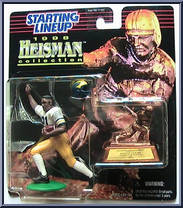 Desmond Howard from Starting Lineup - Football - Heisman Collection - 1998 manufactured by Kenner [Front]