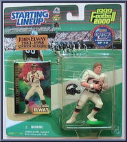 John Elway (Convention Special) from Starting Lineup - Football - 1999 Series manufactured by Kenner [Front]
