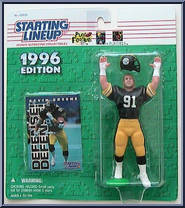 Kevin Greene from Starting Lineup - Football - 1996 Series manufactured by Kenner [Front]