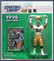Reggie White from Starting Lineup - Football - 1996 Series manufactured by Kenner [Front]