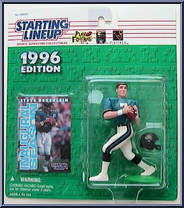 Steve Beuerlein from Starting Lineup - Football - 1996 Series manufactured by Kenner [Front]