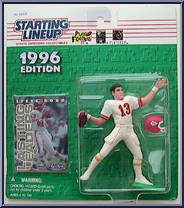 Steve Bono from Starting Lineup - Football - 1996 Series manufactured by Kenner [Front]