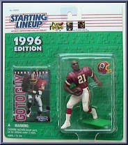Terry Allen from Starting Lineup - Football - 1996 Series manufactured by Kenner [Front]