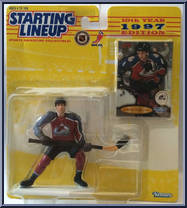 Sandis Ozolinsh from Starting Lineup - Hockey - 1997 Series manufactured by Kenner [Front]