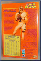 John Elway from Starting Lineup - Wheaties - Series 1 manufactured by Kenner [Back]