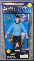 Commander Spock from Star Trek - Collectors Series - Federation Edition manufactured by Playmates [Front]
