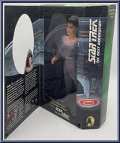 Counselor Deanna Troi from Star Trek - Collectors Series - Women of Star Trek manufactured by Playmates [Front]