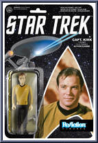Capt. Kirk from Star Trek - ReAction Figures manufactured by Funko [Front]