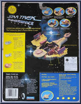 Cardassian Galor-Class Warship from Star Trek - Innerspace - Mini Playsets manufactured by Playmates [Back]
