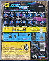 Picard (Duty Uniform) from Star Trek - Next Generation - Series 3 manufactured by Playmates [Back]