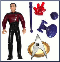 Q from Star Trek - Next Generation - Series 2 manufactured by Playmates [Loose]