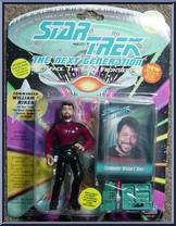 Commander William T. Riker from Star Trek - Next Generation - Series 2 manufactured by Playmates [Front]