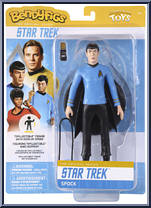 Spock from Star Trek - Bendyfigs manufactured by Noble Toys [Front]