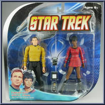 Captain Kirk and Lt. Uhura Action Figure
