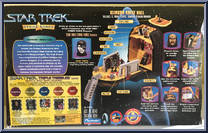 Klingon Great Hall from Star Trek - Warp Factor - Strike Force manufactured by Playmates [Back]