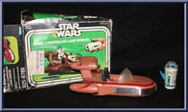 Land Speeder (Sonic Controlled) from Star Wars - Vehicles manufactured by Kenner [Loose]