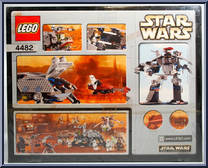 AT-TE from Star Wars - Attack of the Clones - Basic Series manufactured by Lego [Back]