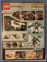 Jango Fett's Slave I from Star Wars - Attack of the Clones - Basic Series manufactured by Lego [Back]