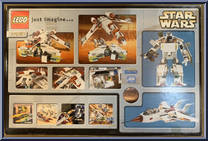 Republic Gunship from Star Wars - Attack of the Clones - Basic Series manufactured by Lego [Back]