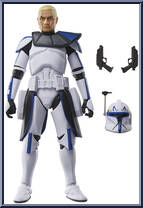 Clone Captain Rex from Star Wars - Black Series (2020) - Ahsoka manufactured by Hasbro [Loose]