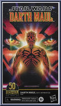 Darth Maul (Sith Apprentice) (50th Anniversary) (Fan Channel) from Star Wars - Black Series (2020) - Publishing Program manufactured by Hasbro [Front]