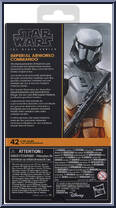 Imperial Armored Commando from Star Wars - Black Series (2020) - Mandalorian manufactured by Hasbro [Back]
