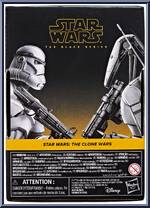 Phase II Clone Trooper & Battle Droid from Star Wars - Black Series (2020) - Clone Wars manufactured by Hasbro [Back]