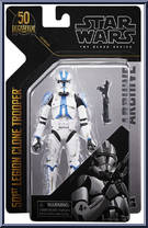 501st Legion Clone Trooper from Star Wars - Black Series - Archive - Basic Series manufactured by Hasbro [Front]