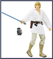 Luke Skywalker (A New Hope) from Star Wars - Black Series - Red - 6" Scale manufactured by Hasbro [Loose]