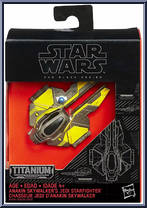 Anakin Skywalker's Jedi Starfighter from Star Wars - Black Series - Titanium - Vehicles manufactured by Hasbro [Front]