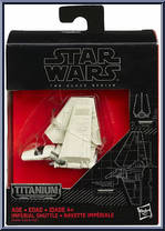 Imperial Shuttle from Star Wars - Black Series - Titanium - Vehicles manufactured by Hasbro [Front]